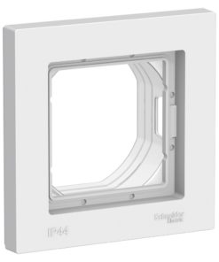Рамка одинарная IP44 Schneider Electric Atlasdesign, белый