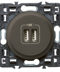 Розетка USB двойная Legrand Celiane для зарядки, 1500 мА