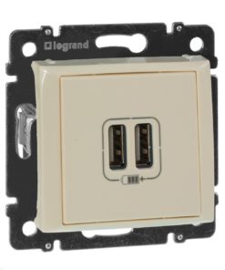 Розетка USB двойная Legrand Valena