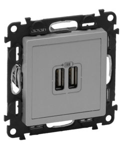 Розетка USB двойная Legrand Valena Life для зарядки 1500 мА