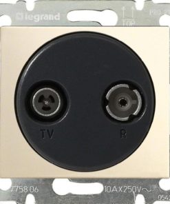 Розетка телевизионная оконечная TV FM Legrand Valena