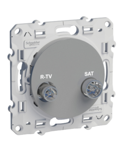 Телевизионная розетка проходная Schneider Electric Odace R-TV SAT
