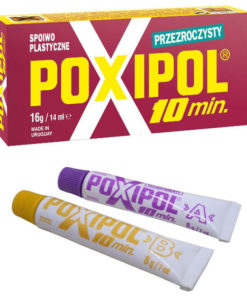 Двухкомпонентный клей Poxipol прозрачный