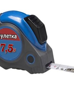 Рулетка прорезиненная Эксперт 7.5м